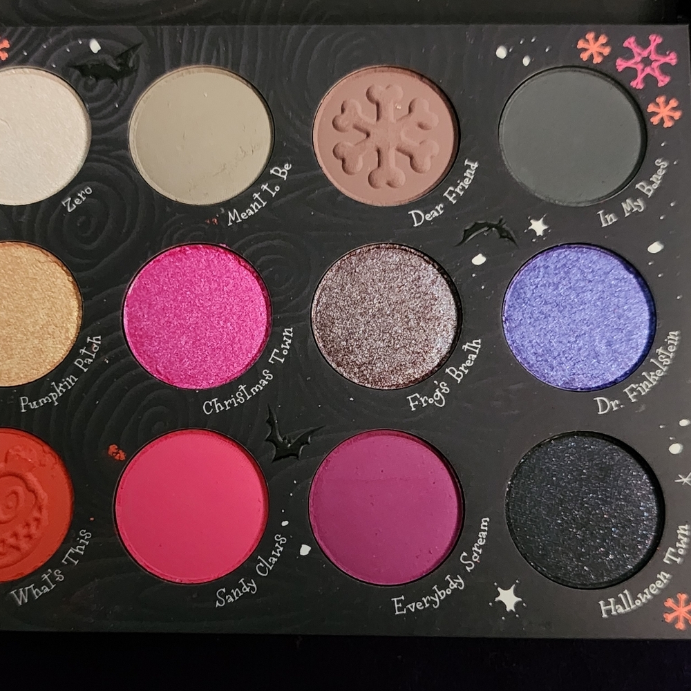 BNIB ColourPop x The Nightmare Before Christmas Eyeshadow Palette - Picture 5 of 8